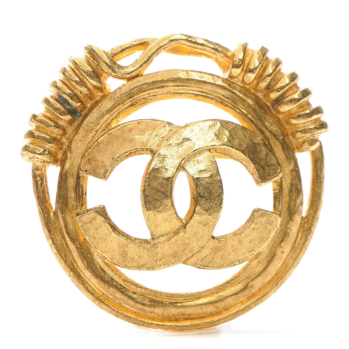 CC Brooch Gold