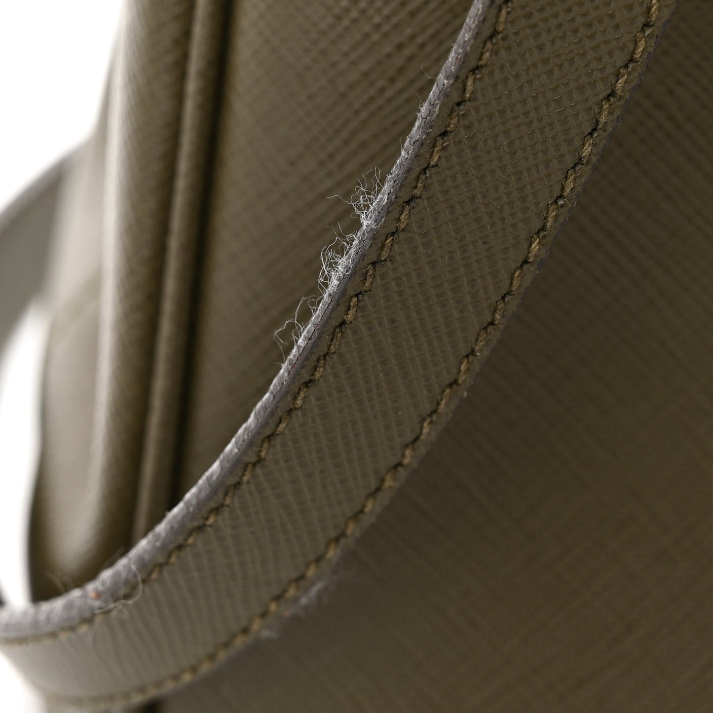 Saffiano Small Galleria Double Zip Tote Militare