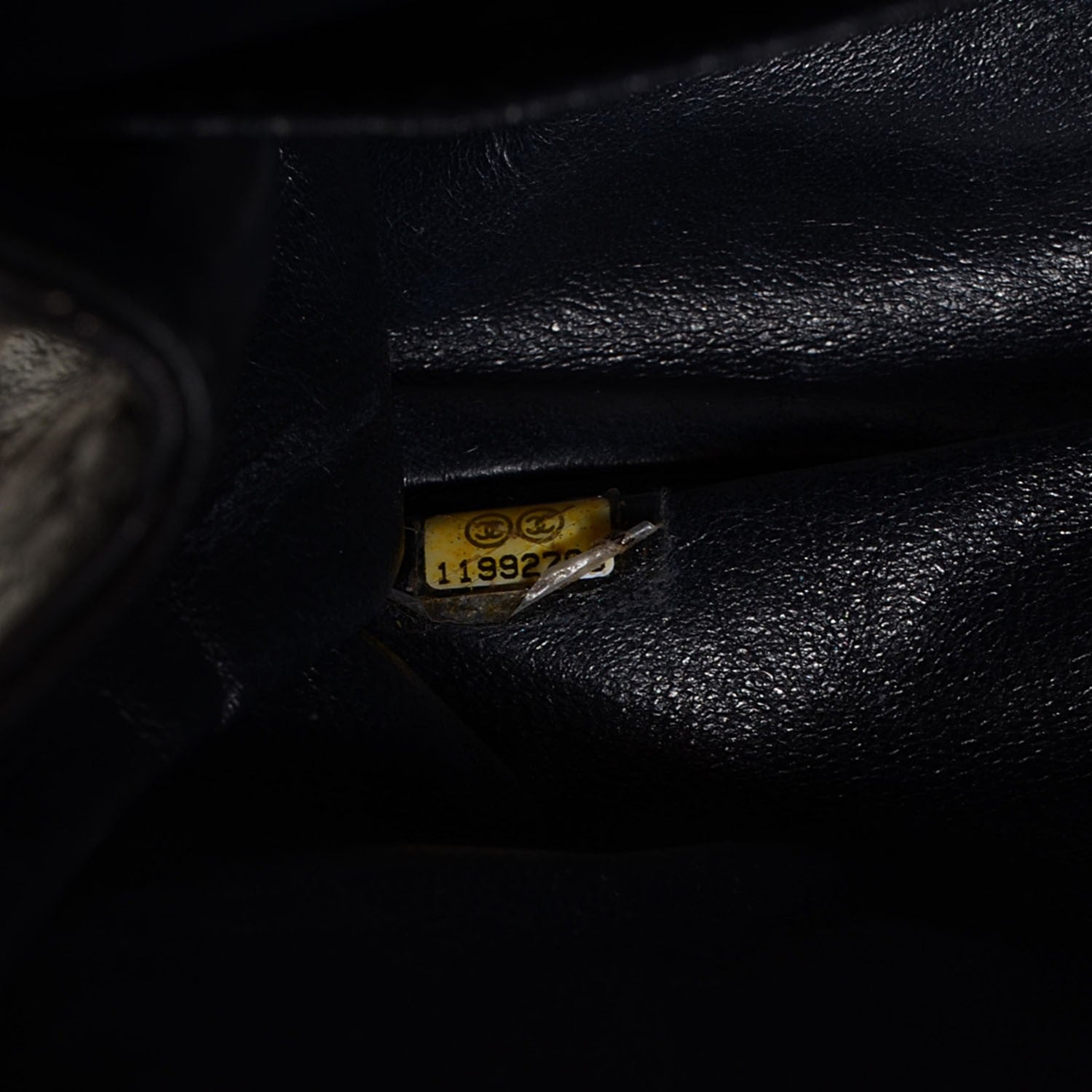 Chanel Glazed Calfskin 2.55 Reissue 227 Flap Black 9 of 9