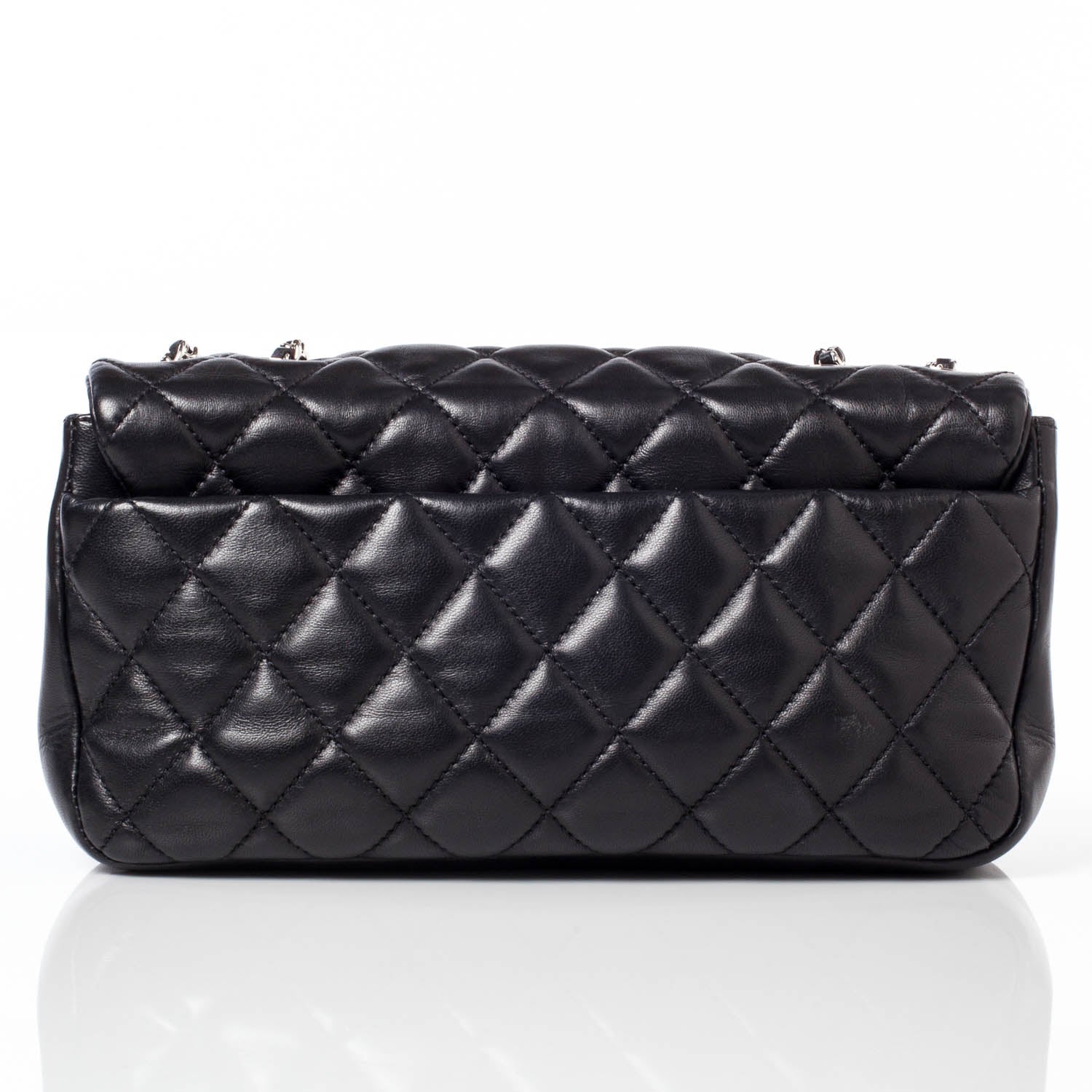 Chanel Lambskin Medium Coco Rain Flap Black 4 of 14