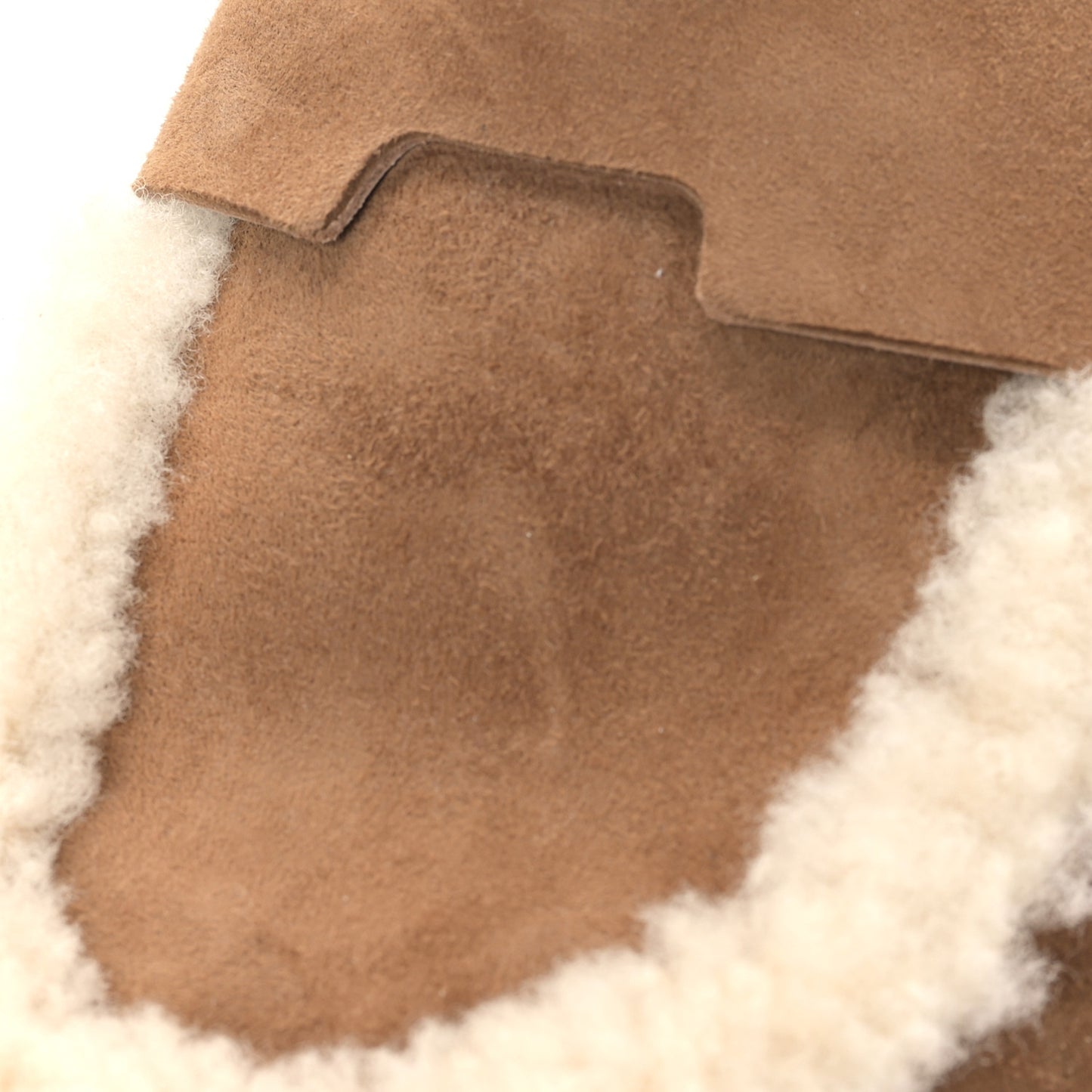 Suede Goatskin Shearling Go Mules 38 Brun Frume Ecru