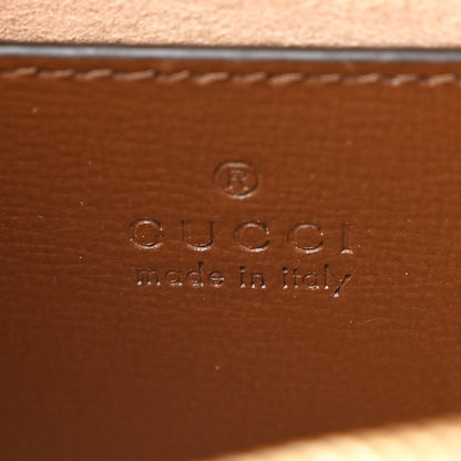Gucci GG Supreme Monogram Mini Horsebit 1955 Camera Shoulder Bag Beige Brown Sugar 6 of 11