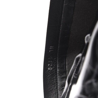 Louis Vuitton Patent Silhouette Ankle Boots 39 Black 9 of 9