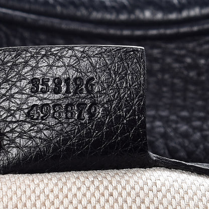Gucci Pebbled Calfskin Medium Soho Bowler Black 8 of 14