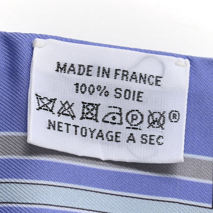 Hermes Silk Couvertures Nouvelles Twilly Menthe Ciel Marine Sable 3 of 5