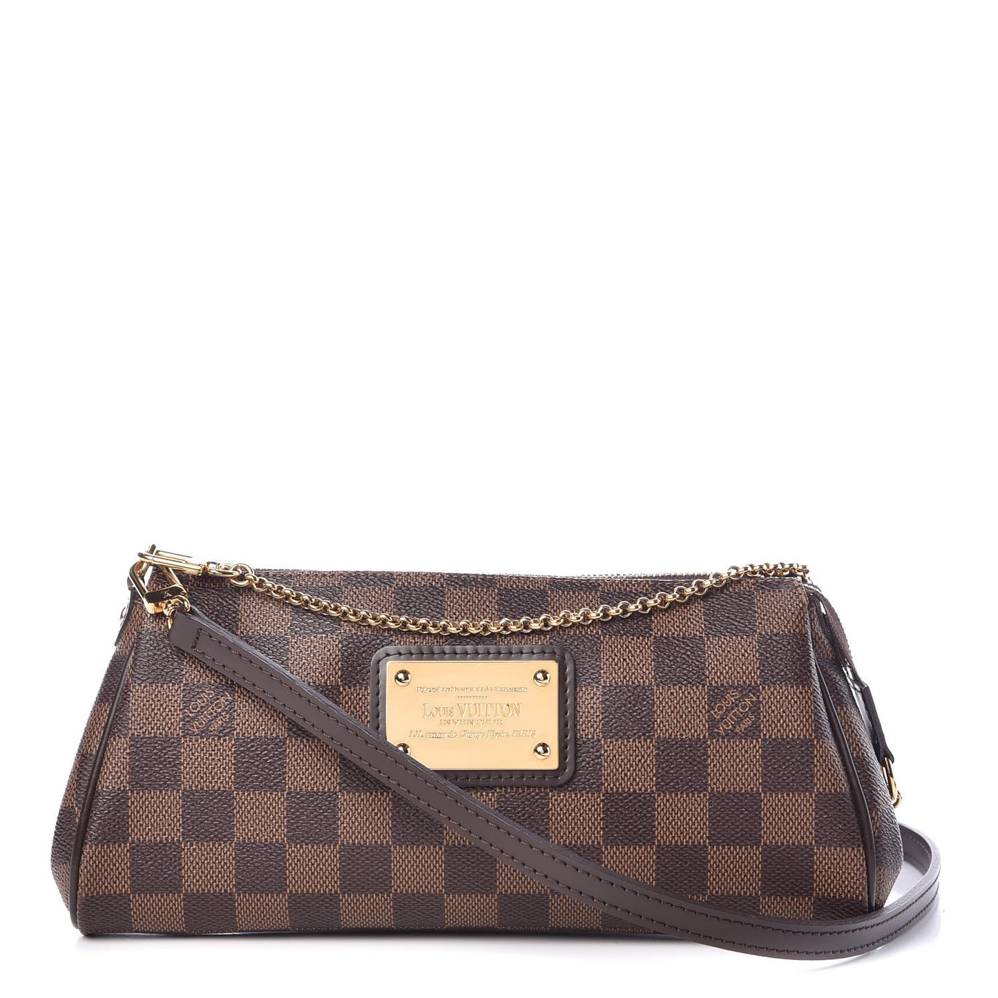 Damier Ebene Eva Clutch