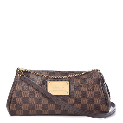 Louis Vuitton Damier Ebene Eva Clutch 1 of 9