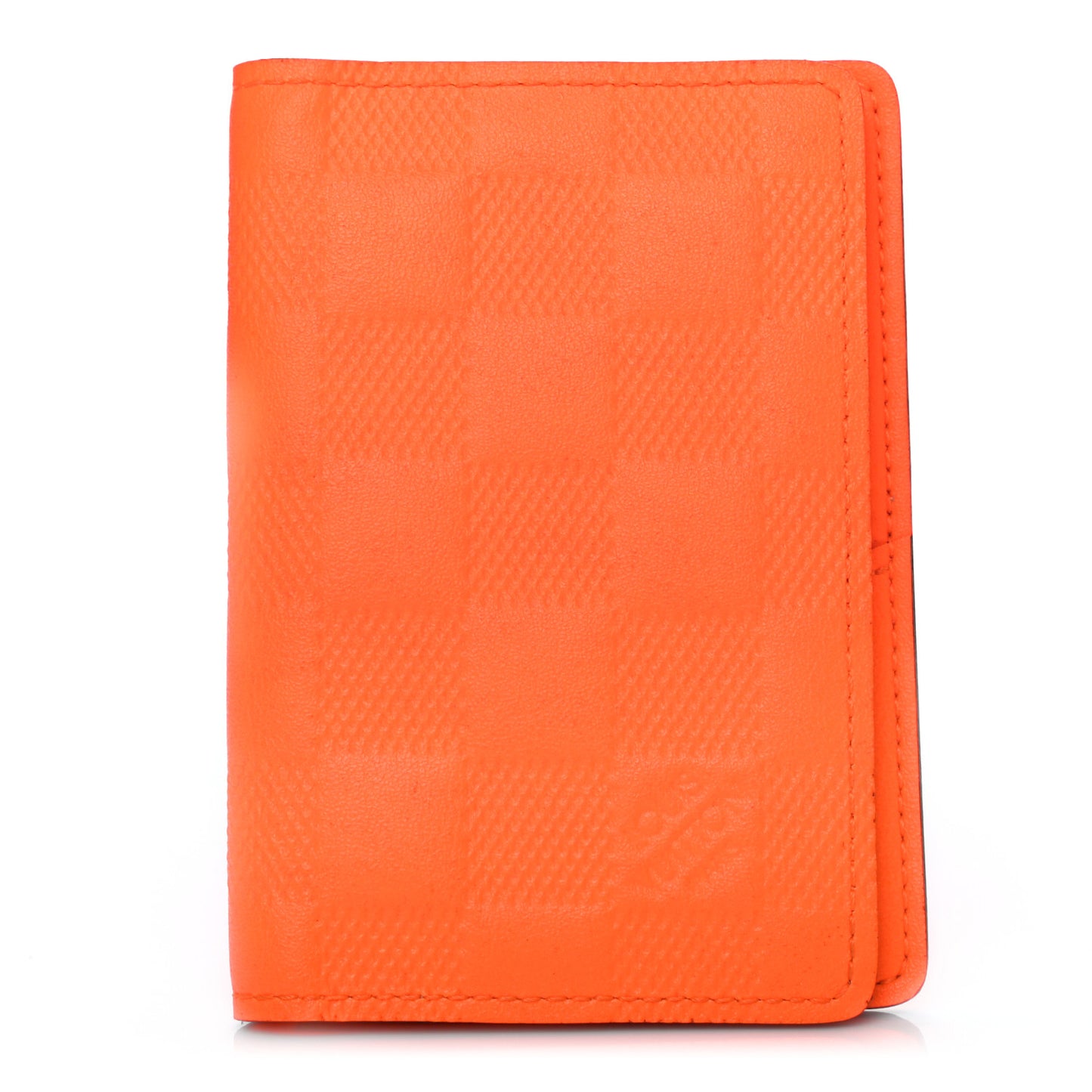 Neon Damier Infini Pocket Organizer Orange