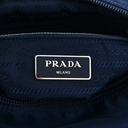 Prada Tessuto Nylon Saffiano Vela Messenger Bag Navy 5 of 7