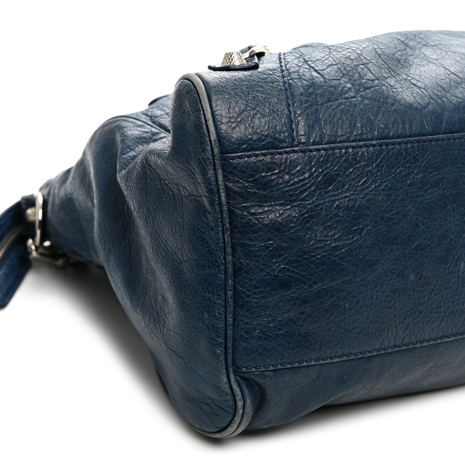 Balenciaga Agneau Giant 12 Silver Hardware Velo Bleu Mineral 10 of 14