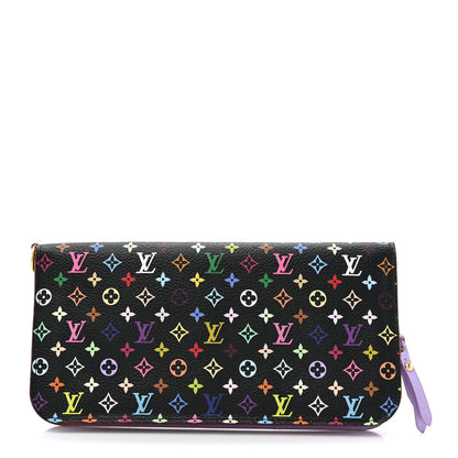 Louis Vuitton Monogram Multicolor Insolite Wallet Black Violet 1 of 12