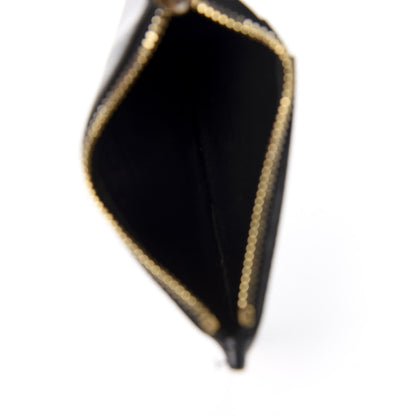 Saint Laurent Calfskin 5 Fragments Zip Pouch Card Holder Black 4 of 7