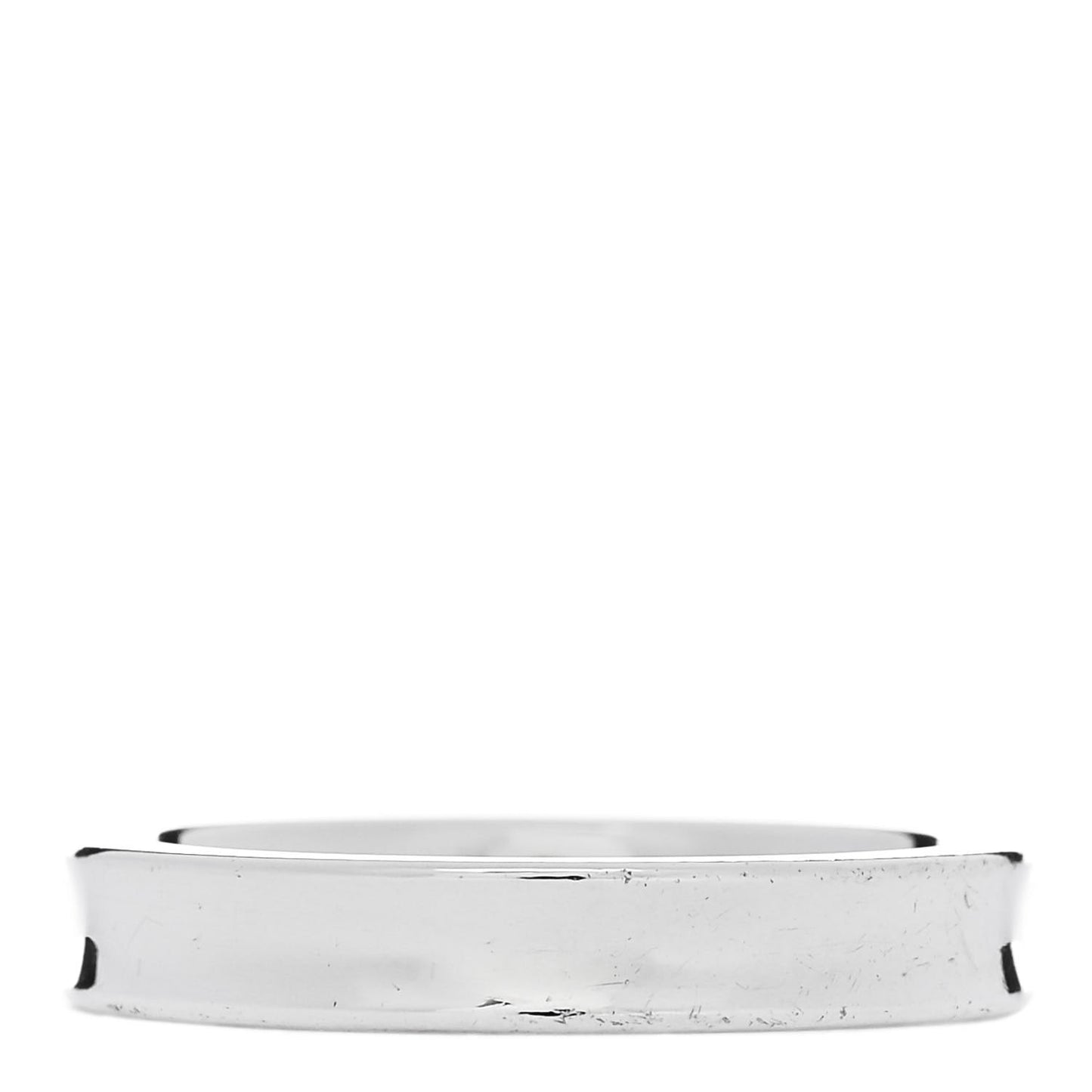 Sterling Silver Narrow 1837 Band Ring 58 8.25