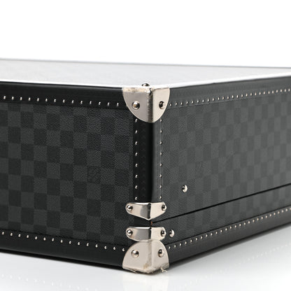 Louis Vuitton Damier Graphite Bisten 80 Suitcase Hard Case Trunk 8 of 13