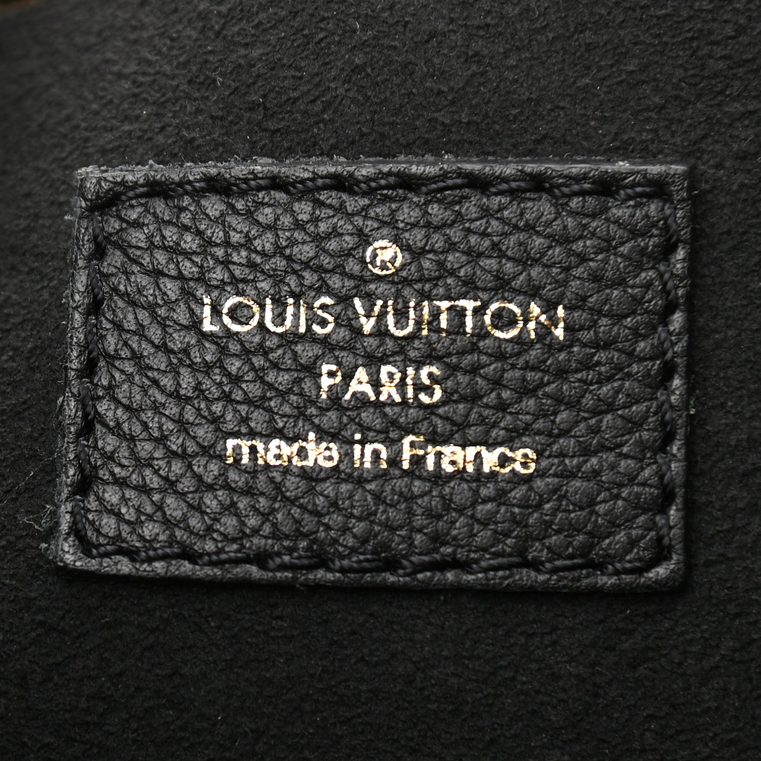 Louis Vuitton Calfskin Lockme Bucket MM Black 6 of 11