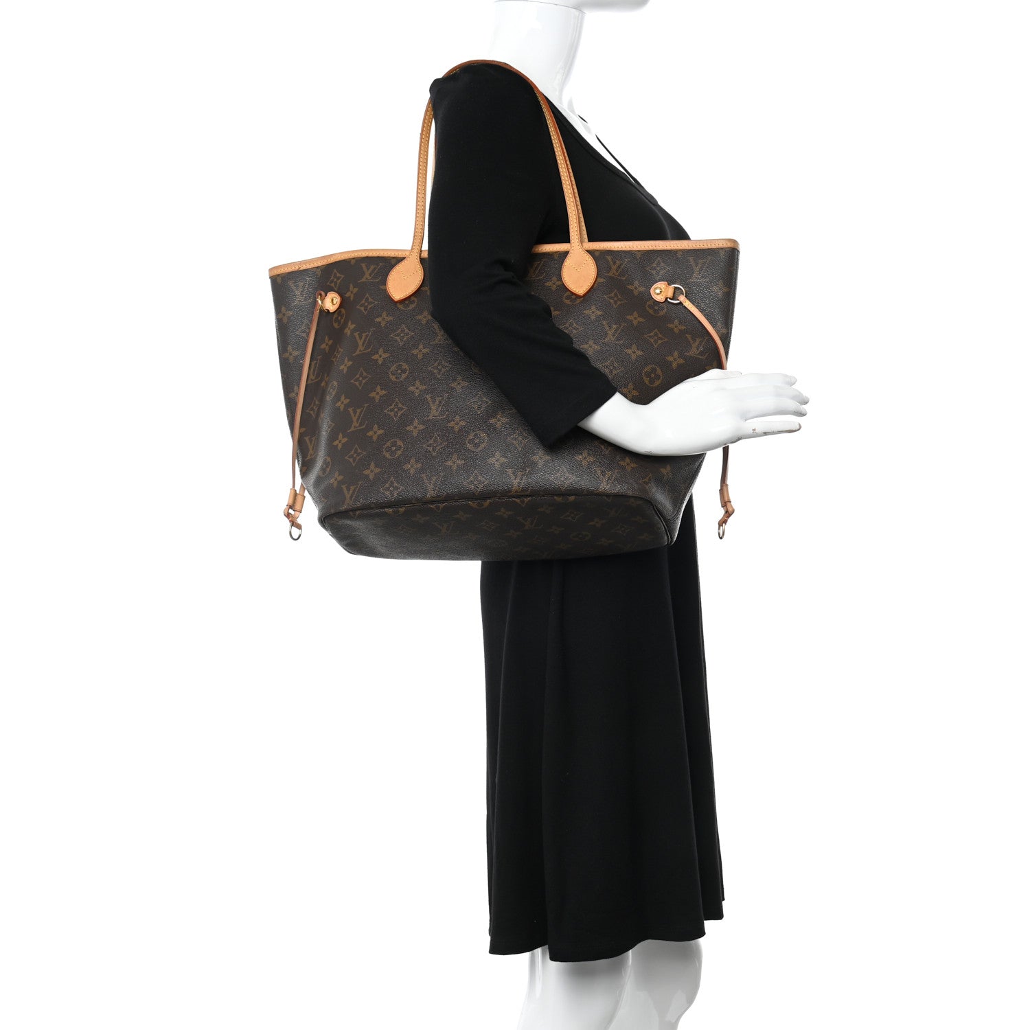 Louis Vuitton Monogram Neverfull MM 2 of 11