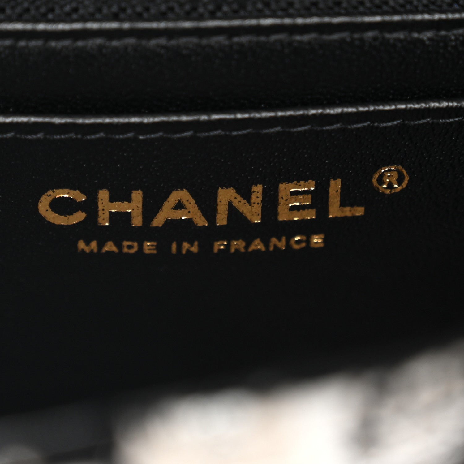 Chanel Tweed Quilted Mini Rectangular Flap Black Ecru White 6 of 10