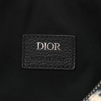 Christian Dior Oblique Roller Messenger Bag Blue 6 of 9