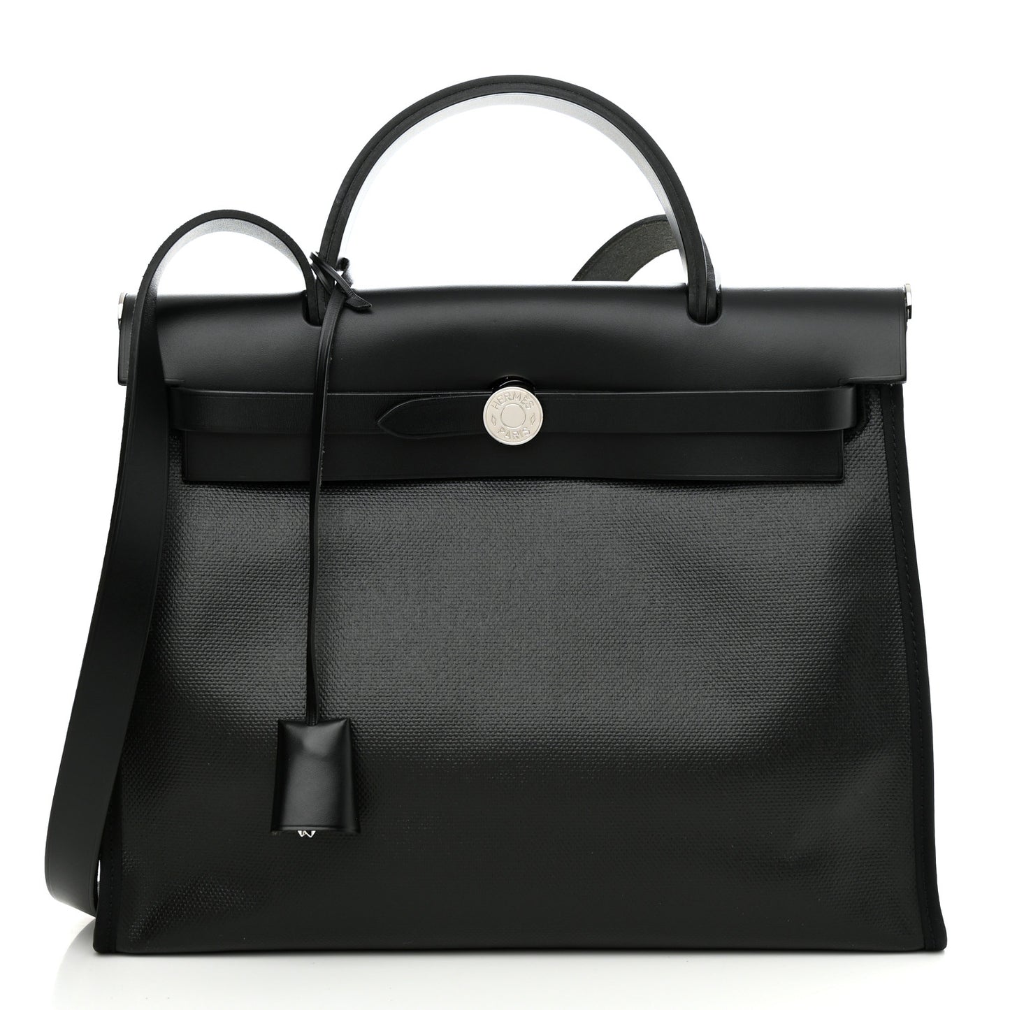 Toile H Berline Vache Hunter Herbag Zip PM 31 Black Ecru