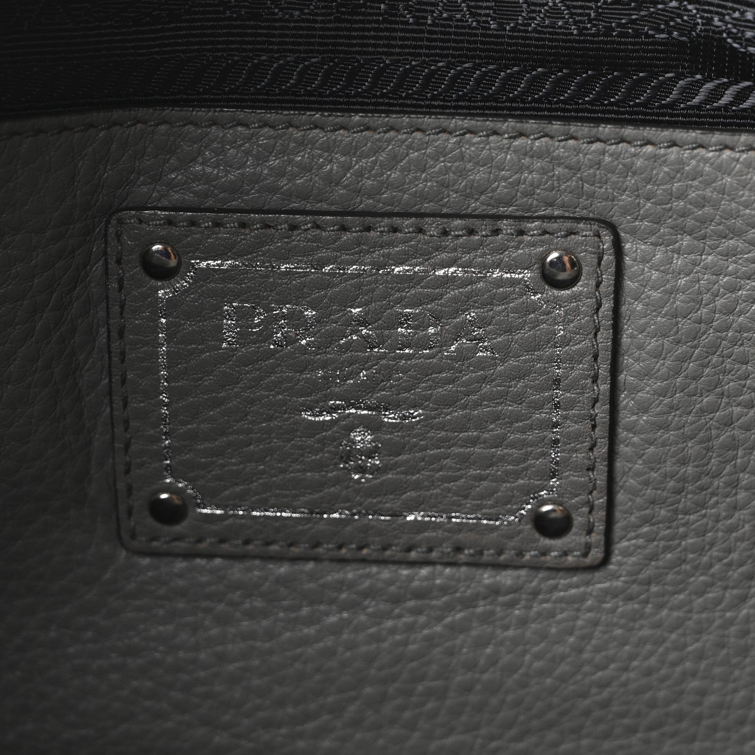 Prada Vitello Daino Tote Marmo 6 of 10