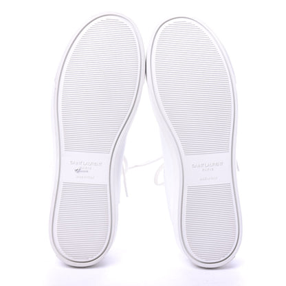 Saint Laurent Calfskin Andy Low Top Sneakers 39 Blanc Optique 5 of 9