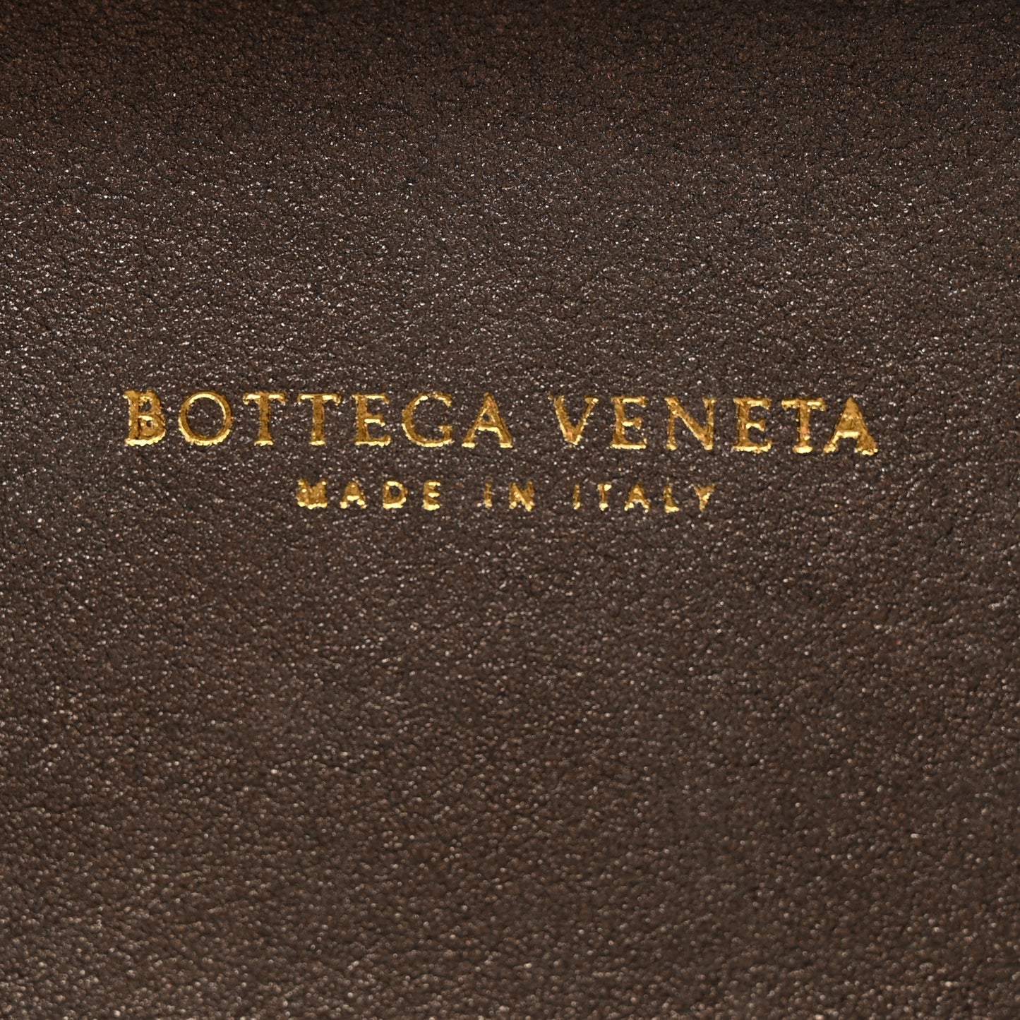 Nappa Intrecciato Braided Knot Clutch Brown