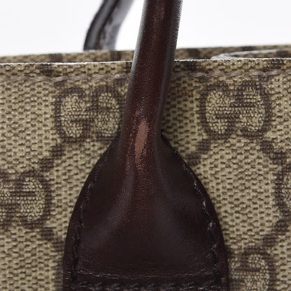 Gucci GG Plus Monogram Small Vertical Tote Dark Brown 10 of 15