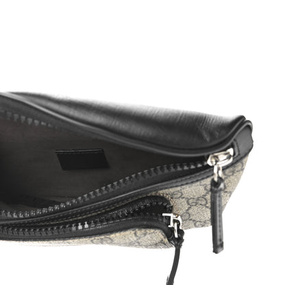 Gucci GG Supreme Monogram Belt Bag Black 5 of 11