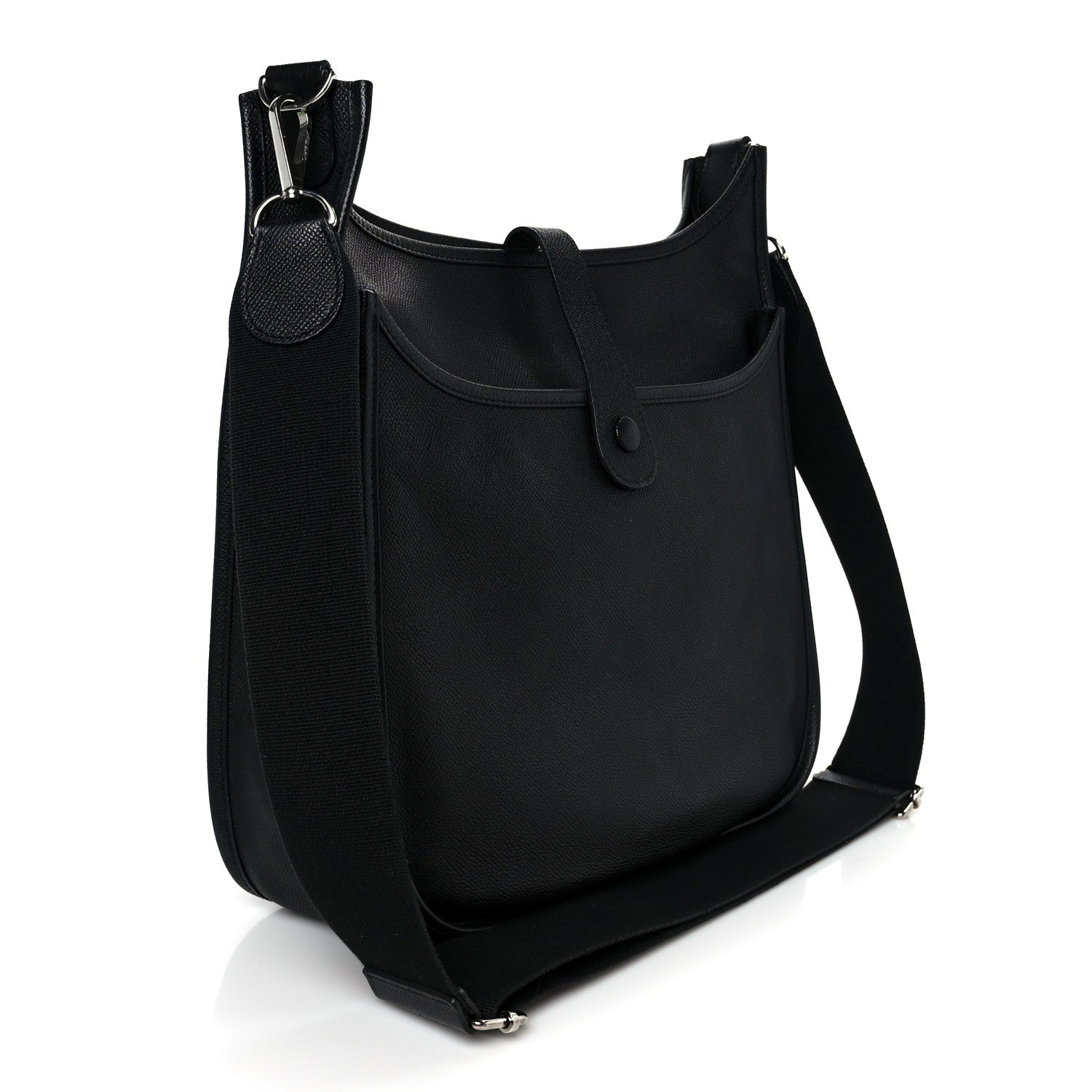 Hermes Taurillon Clemence Evelyne III GM Black 3 of 11