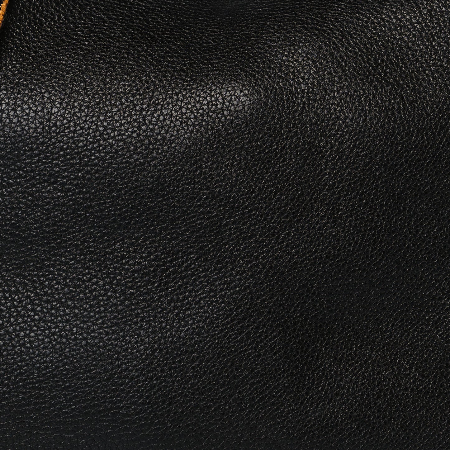 Pebbled Calfskin Tribal Small Guitar Strap Rockstud Rolling Flip-Lock Messenger Bag Black