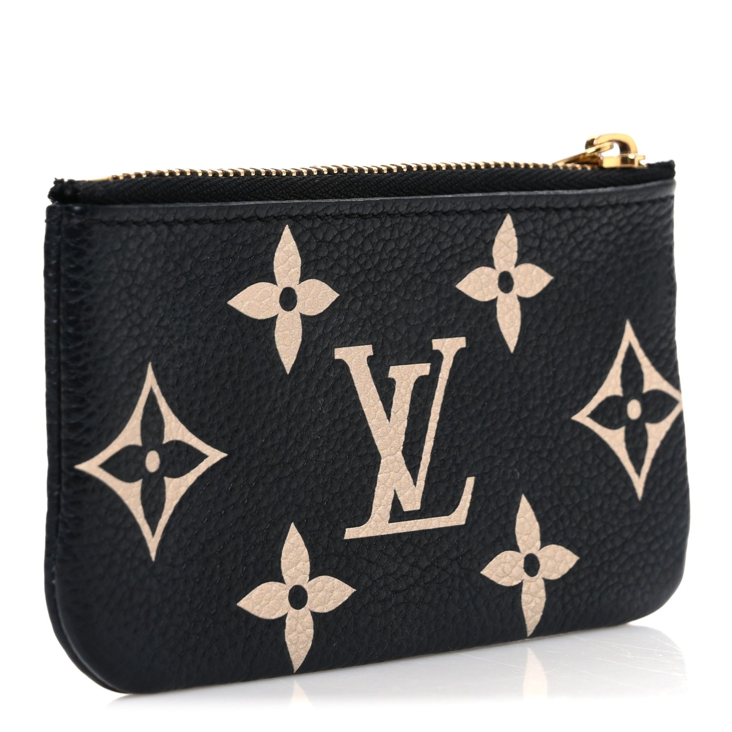 Empreinte Monogram Giant Key Pouch Black Beige