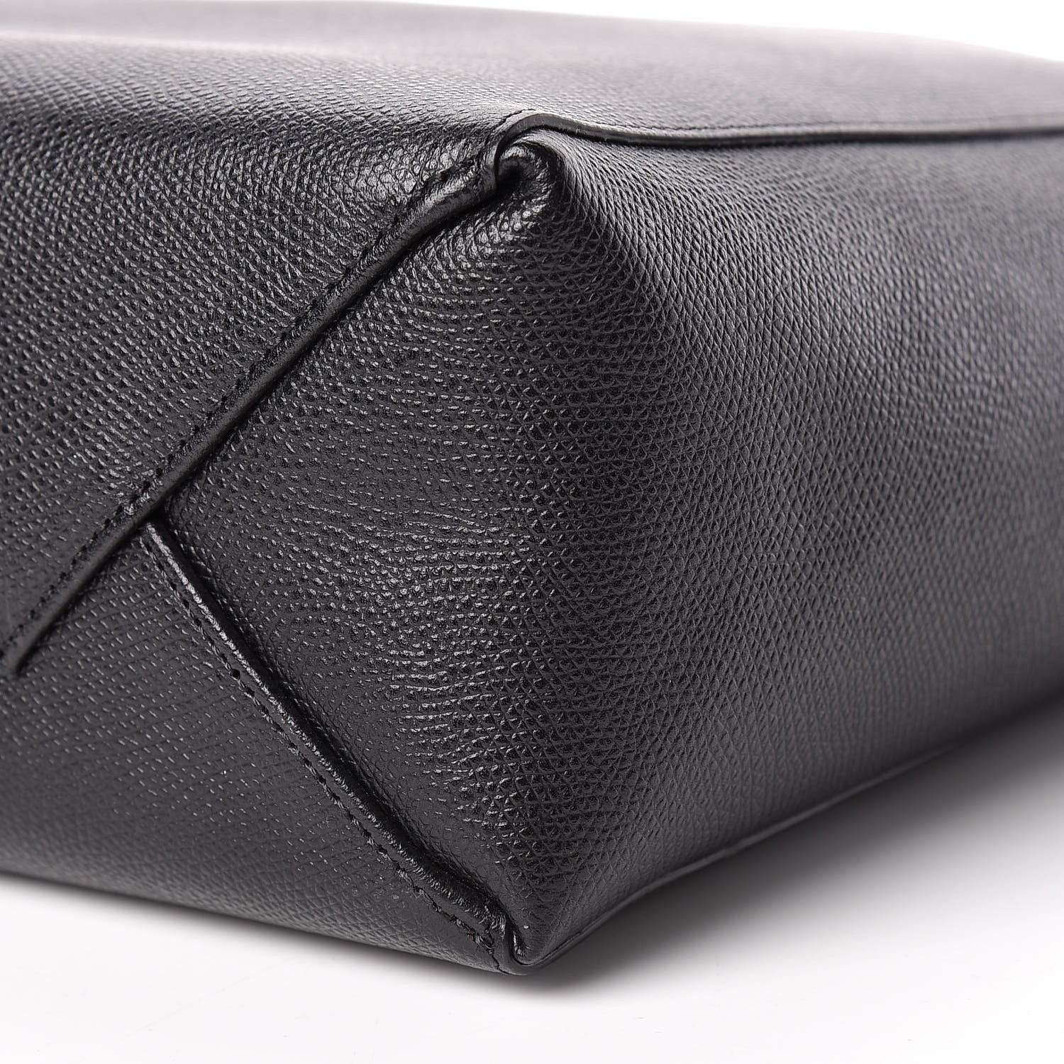 Celine Grained Calfskin Small Vertical Cabas Black 12 of 15