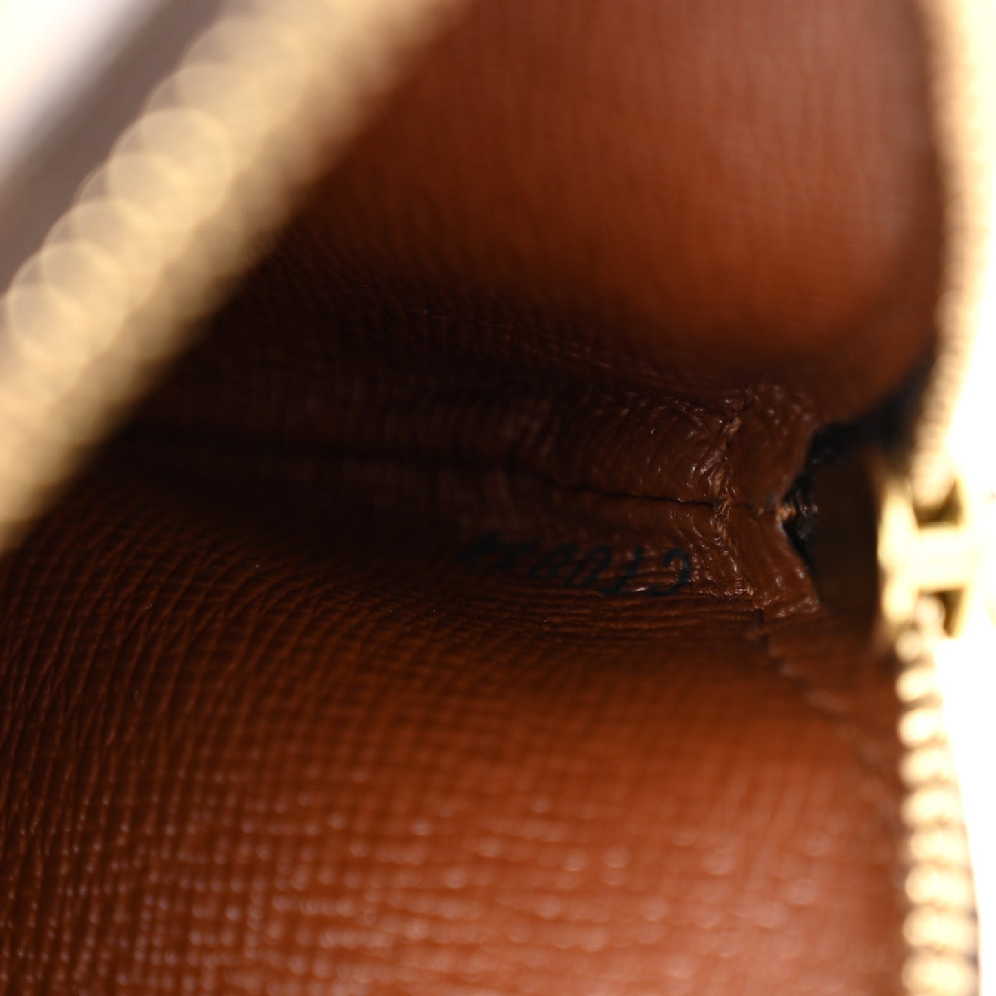 Monogram Round Coin Purse