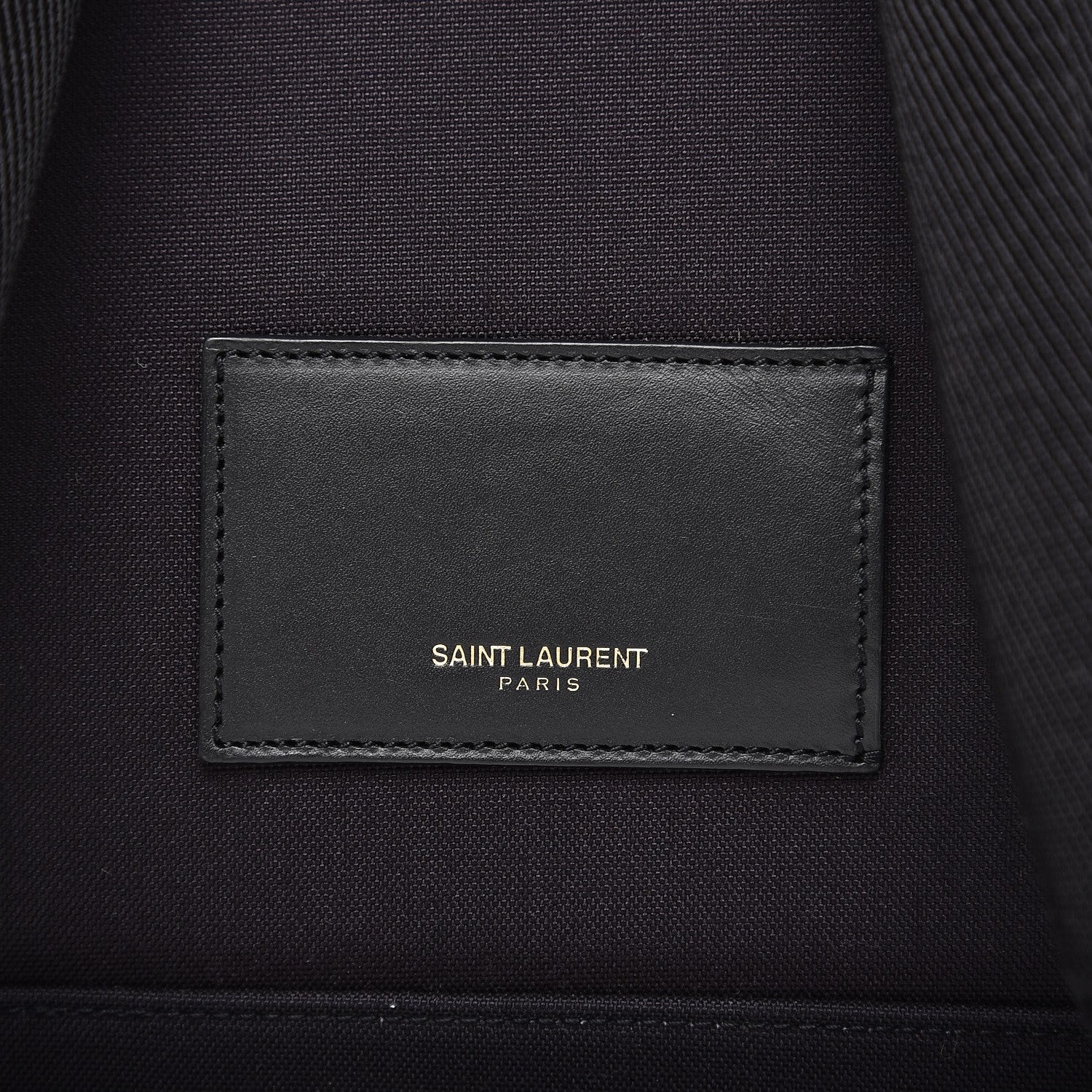 Saint Laurent Nylon Twill Dinosaur Print City Backpack Black Multicolor 8 of 9