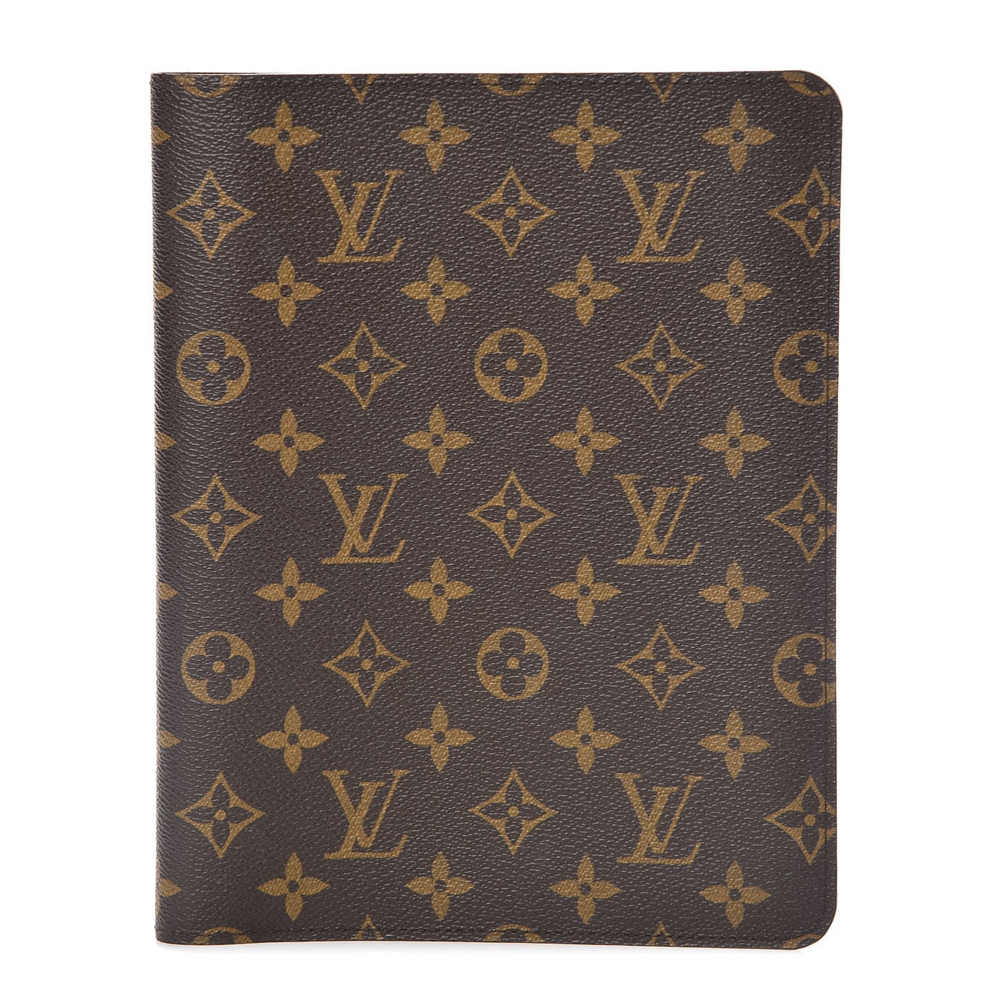 Monogram Desk Agenda Cover