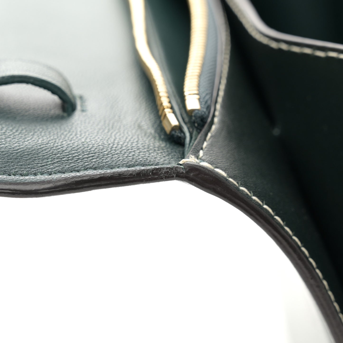 Box Calfskin Medium Classic Box Flap Bag Classic Green