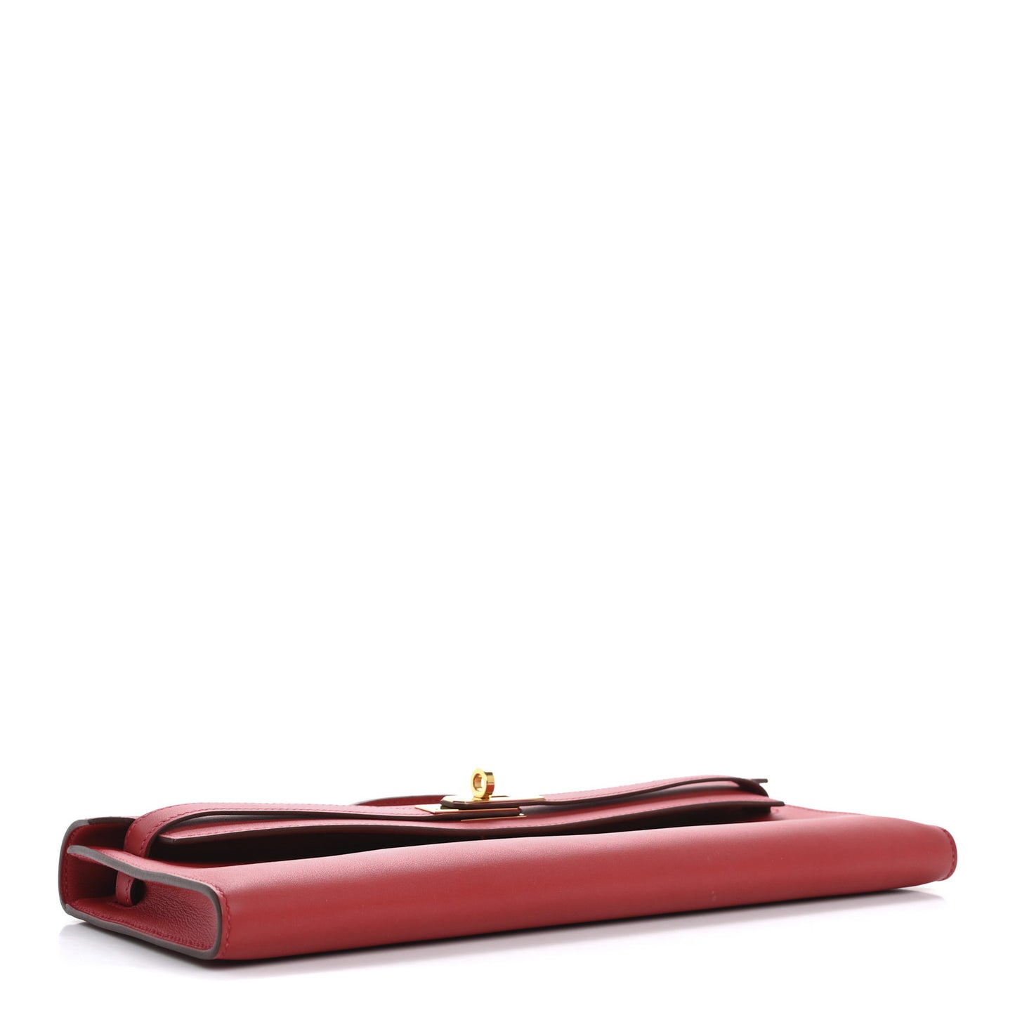 Swift Kelly Cut Clutch Pochette Vermillion