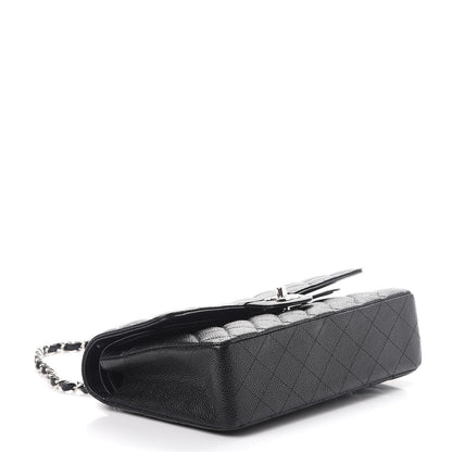Chanel Caviar Quilted Medium Double Flap Black 4 of 8
