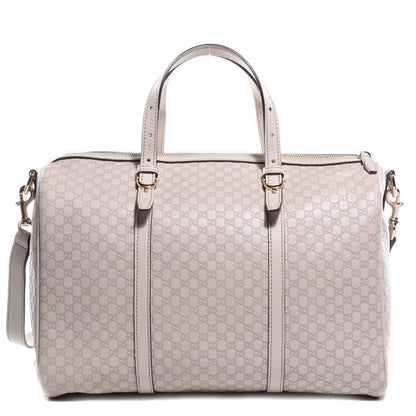 Gucci Soft Microguccissima Medium Nice Boston Off White 1 of 8