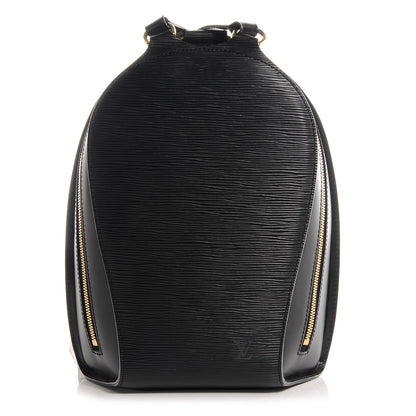 Louis Vuitton Epi Mabillon Backpack Black 1 of 7