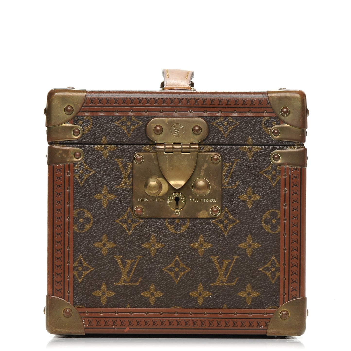 Monogram Boite Flacons Beauty Train Trunk Case