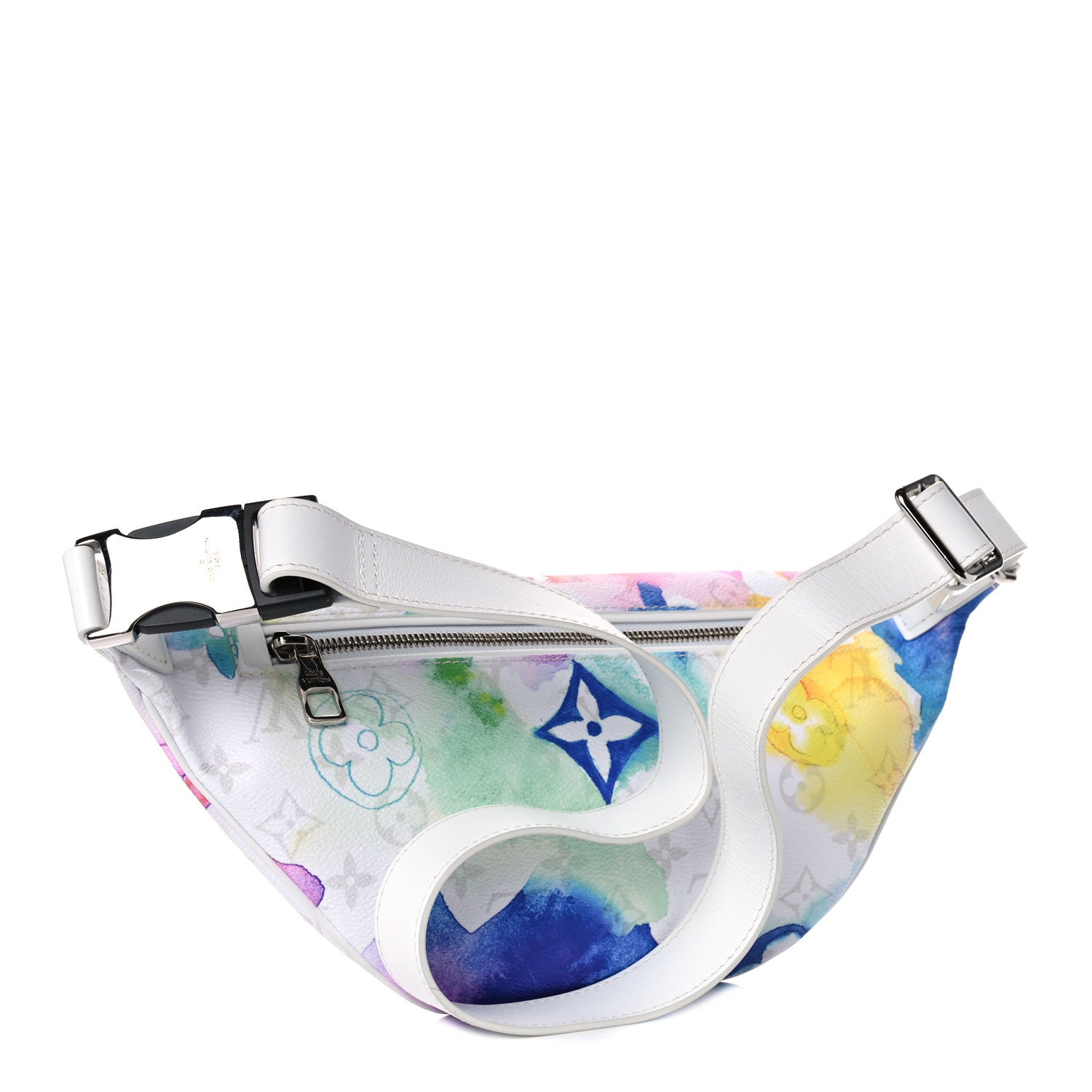Louis Vuitton Monogram Watercolor Discovery Bumbag Multicolor 3 of 10