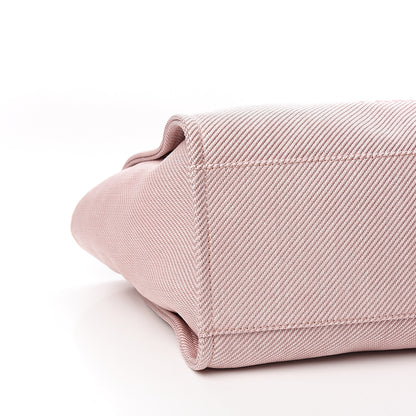 Chanel Mixed Fibers Calfskin Medium Deauville Tote Rose Pink 7 of 10