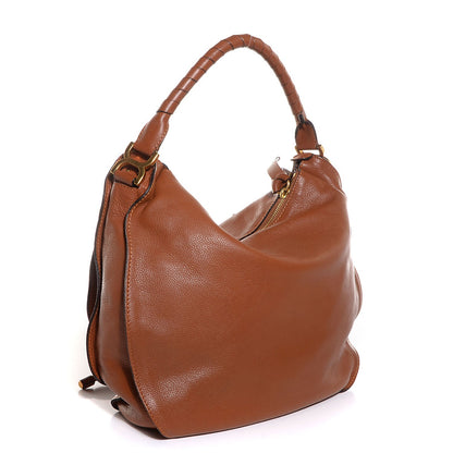 Chloe Calfskin Large Marcie Hobo Tan 3 of 10