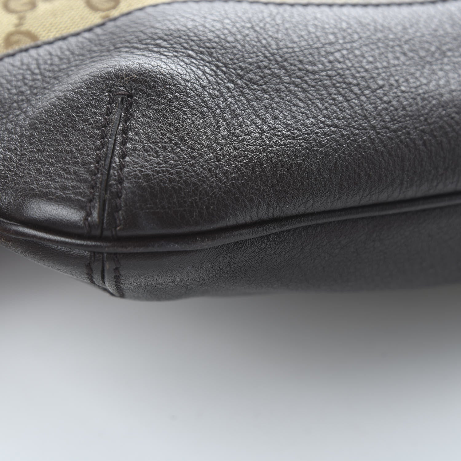 Gucci GG Monogram Web Messenger Bag Dark Brown 12 of 12