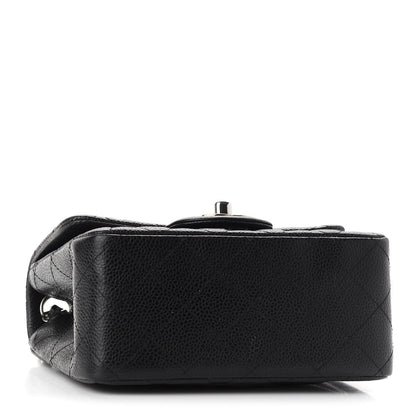Chanel Caviar Quilted Mini Square Flap Black 4 of 9