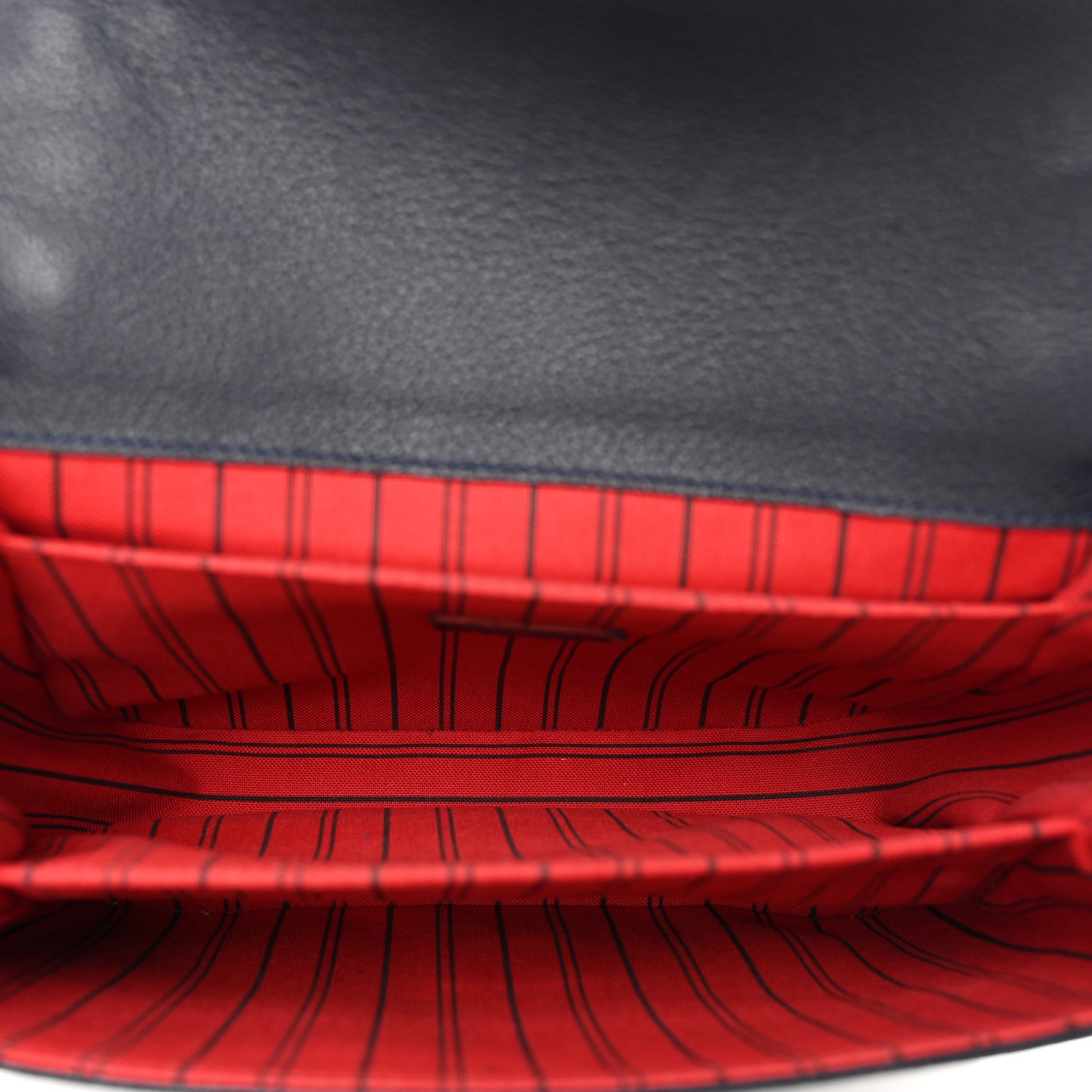 Louis Vuitton Empreinte Pochette Metis Marine Rouge 7 of 10