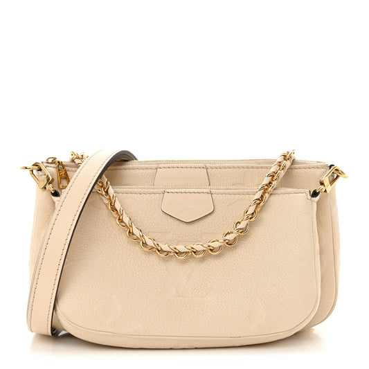 Empreinte Monogram Giant Multi Pochette Accessories Cream