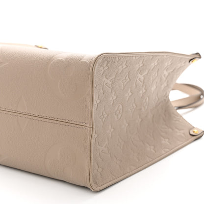 Louis Vuitton Empreinte Monogram Giant Onthego MM Tourterelle 9 of 9