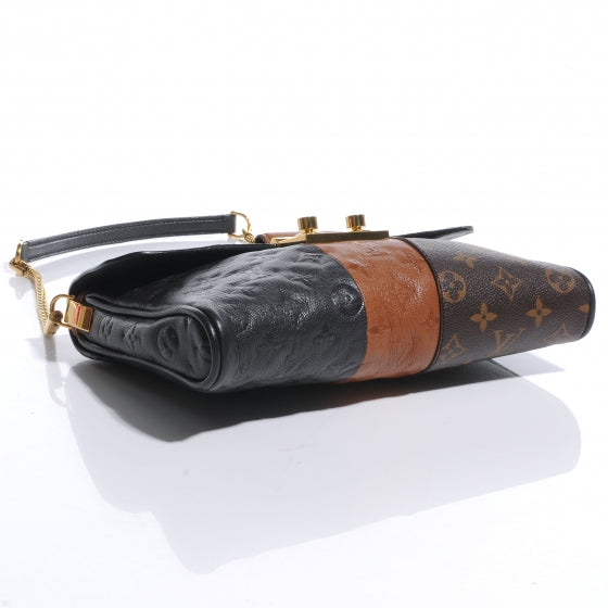 Louis Vuitton Monogram Blocks Pochette Plate Marine 4 of 8